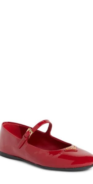 ballerine prada rete|Prada Ballerine Mary Jane Flat (Women) .